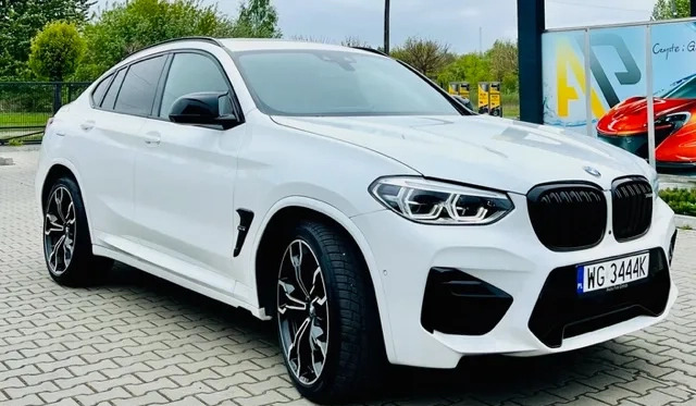 BMW X4 M cena 269000 przebieg: 94000, rok produkcji 2019 z Warszawa małe 154